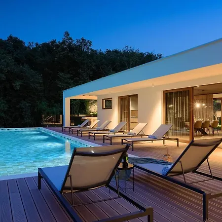 Villa Magnificent Istria Oasis 4 Bedrooms Spacious Sun Terrace With Outdoor Heated Pool Labin Labin (Istria)